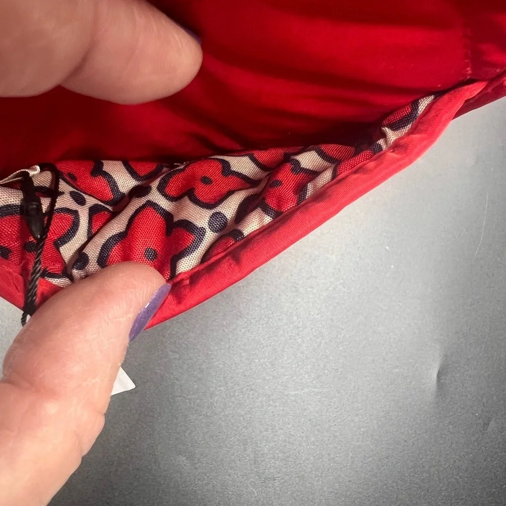 Vera Bradley curling/flat iron cover red